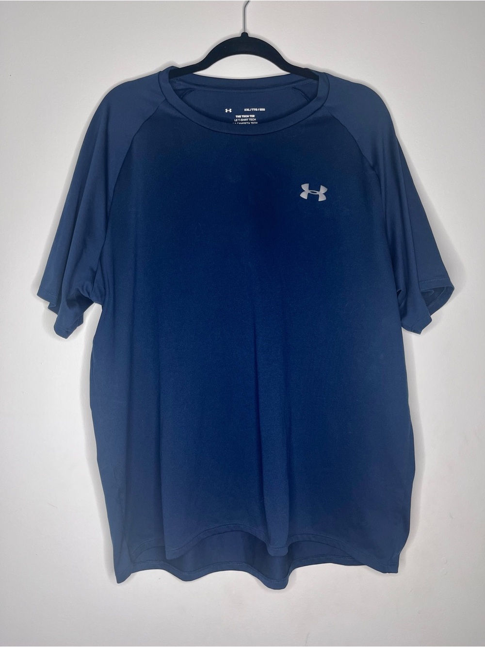 Under Armour Men's Navy Blue Short Sleeve Tech Tee